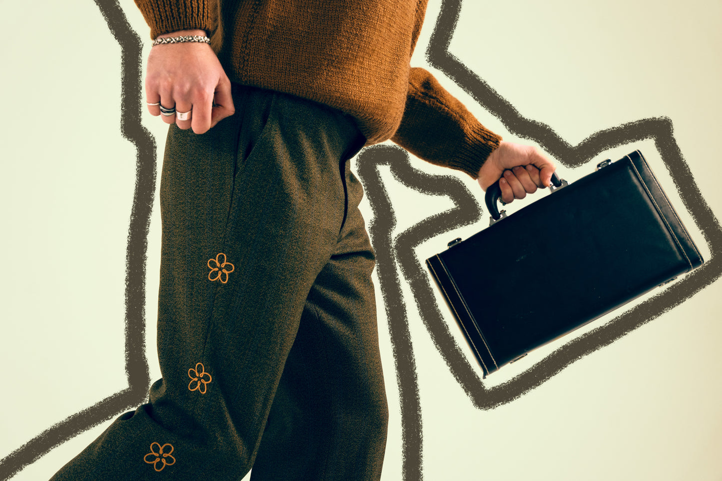 PANTALON MARRON
