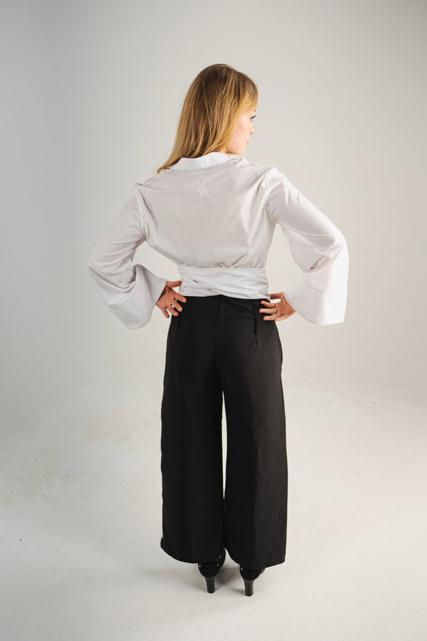 PANTALON LARGE NOIR