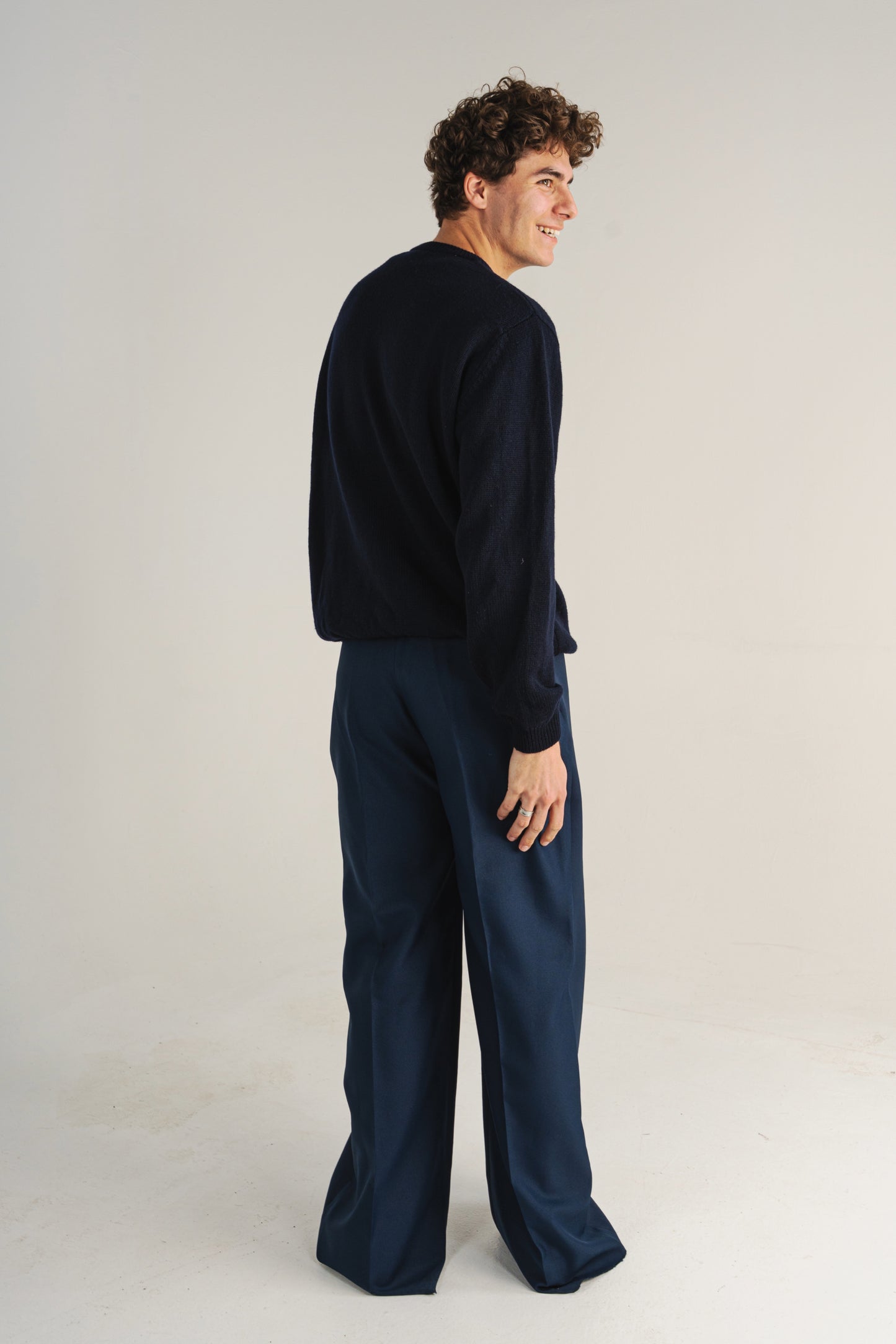 PANTALON BLEU NUIT