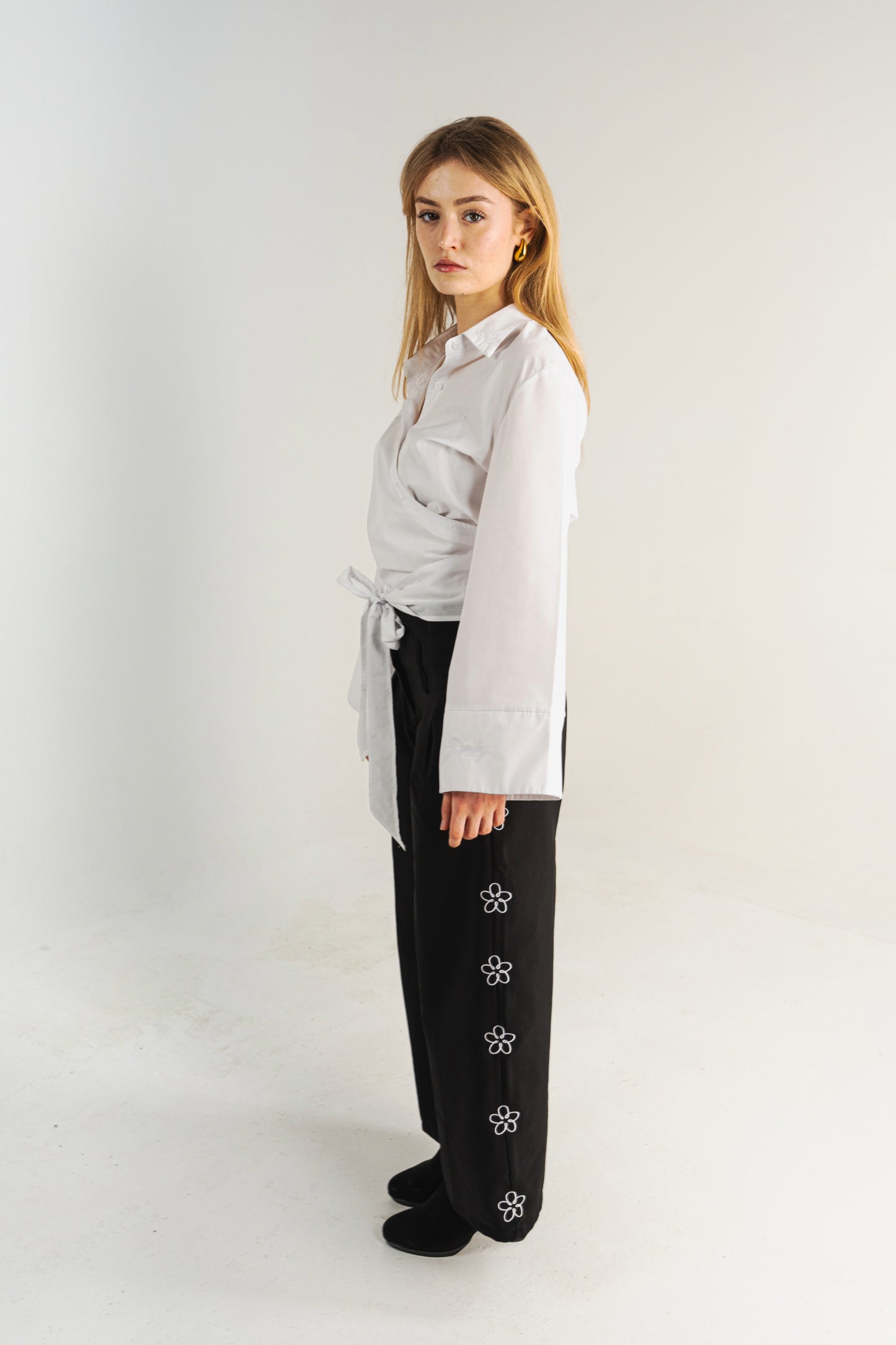 PANTALON LARGE NOIR