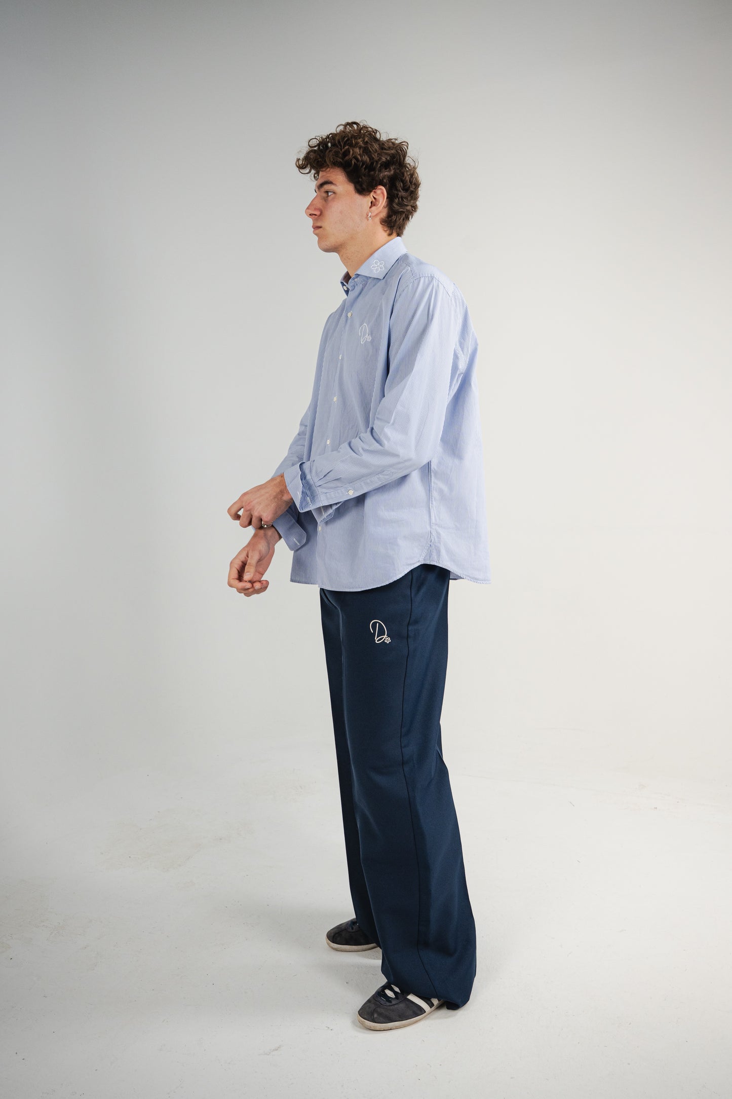CHEMISE RAYÉE BLEU ET BLANCHE