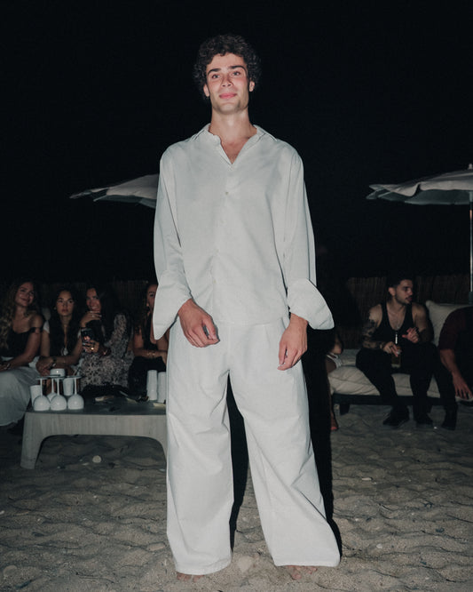 CHEMISE BLANCHE BIAIS