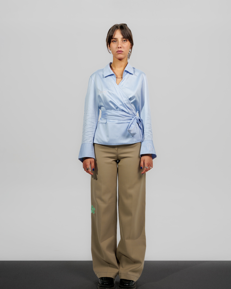 CHEMISE BLEU CIEL