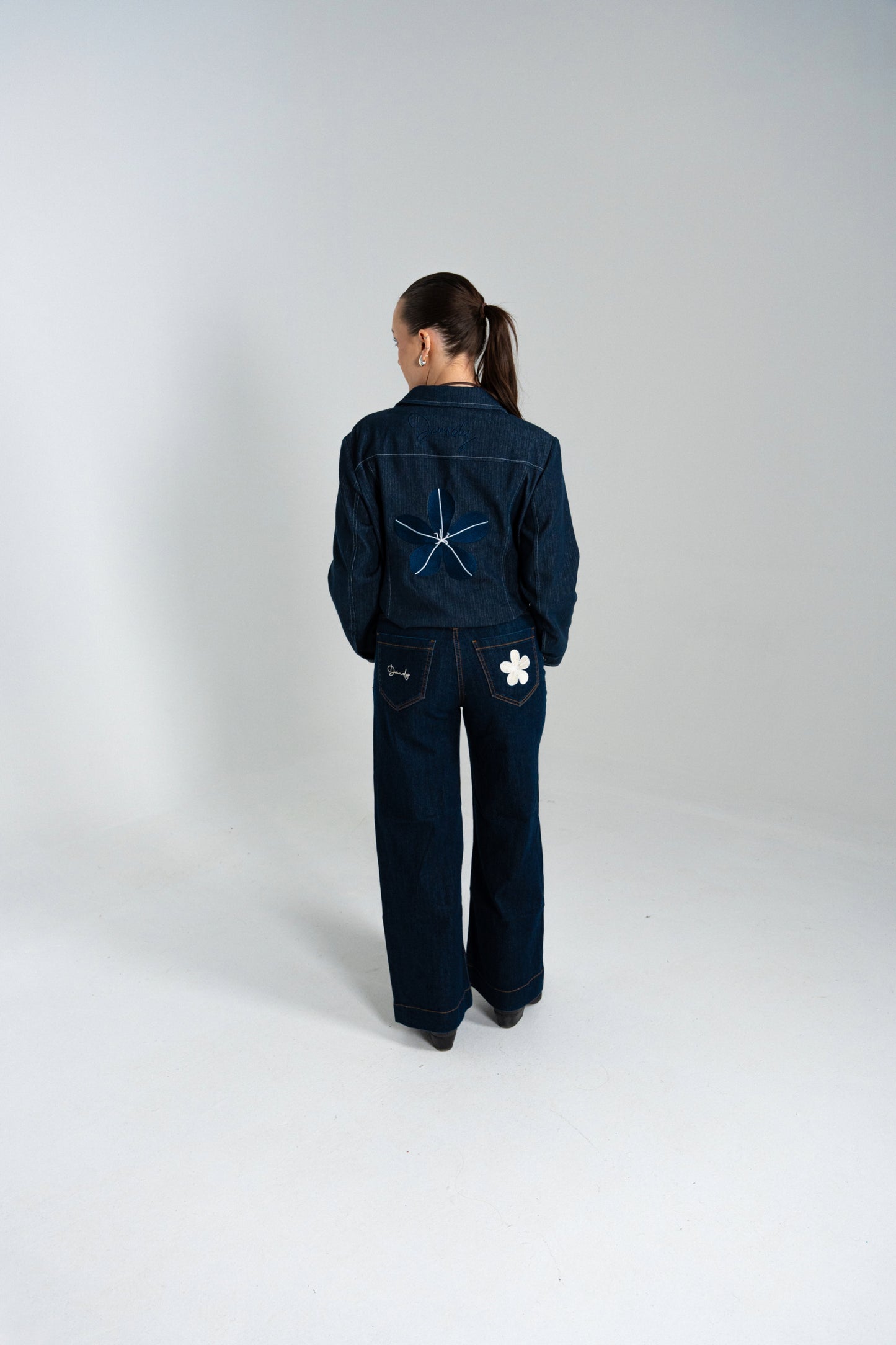 VESTE JEAN BRUT