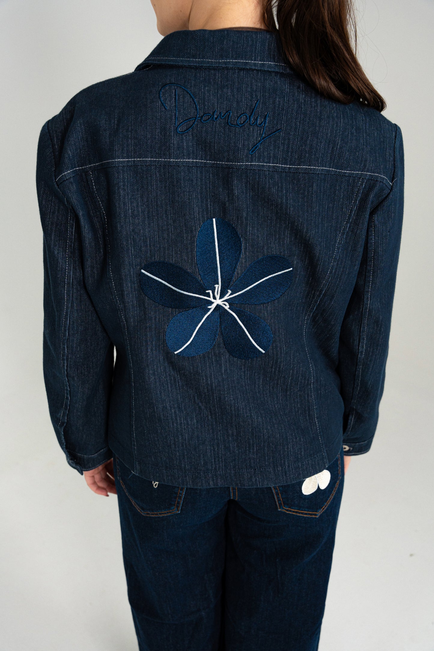 VESTE JEAN BRUT