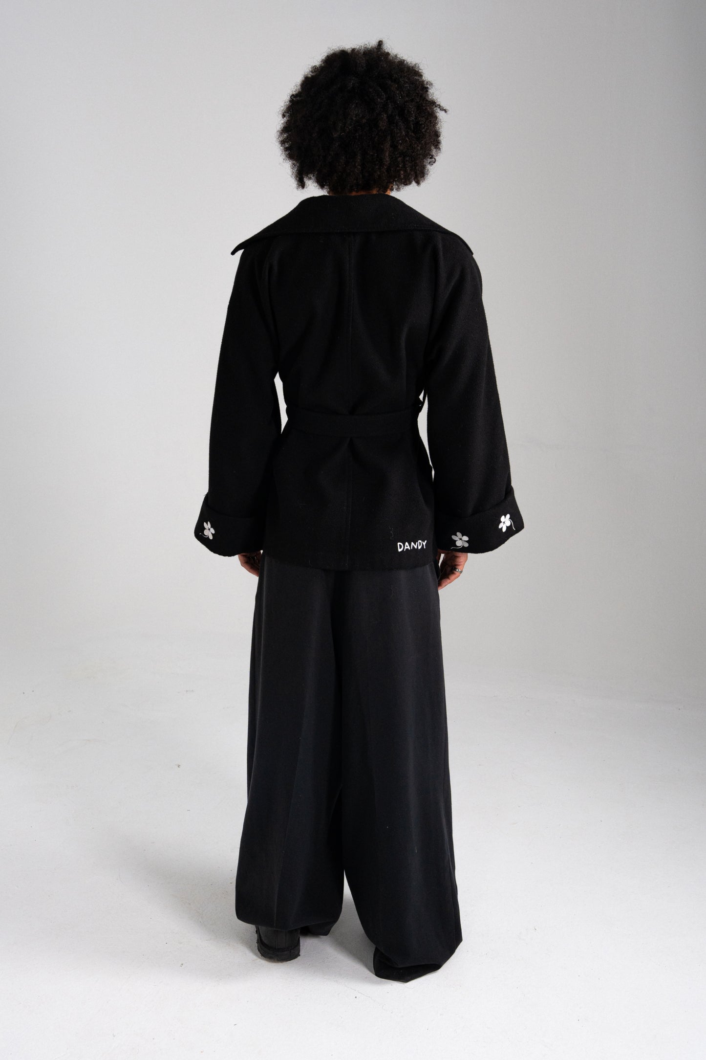 VESTE HAORI  NOIR