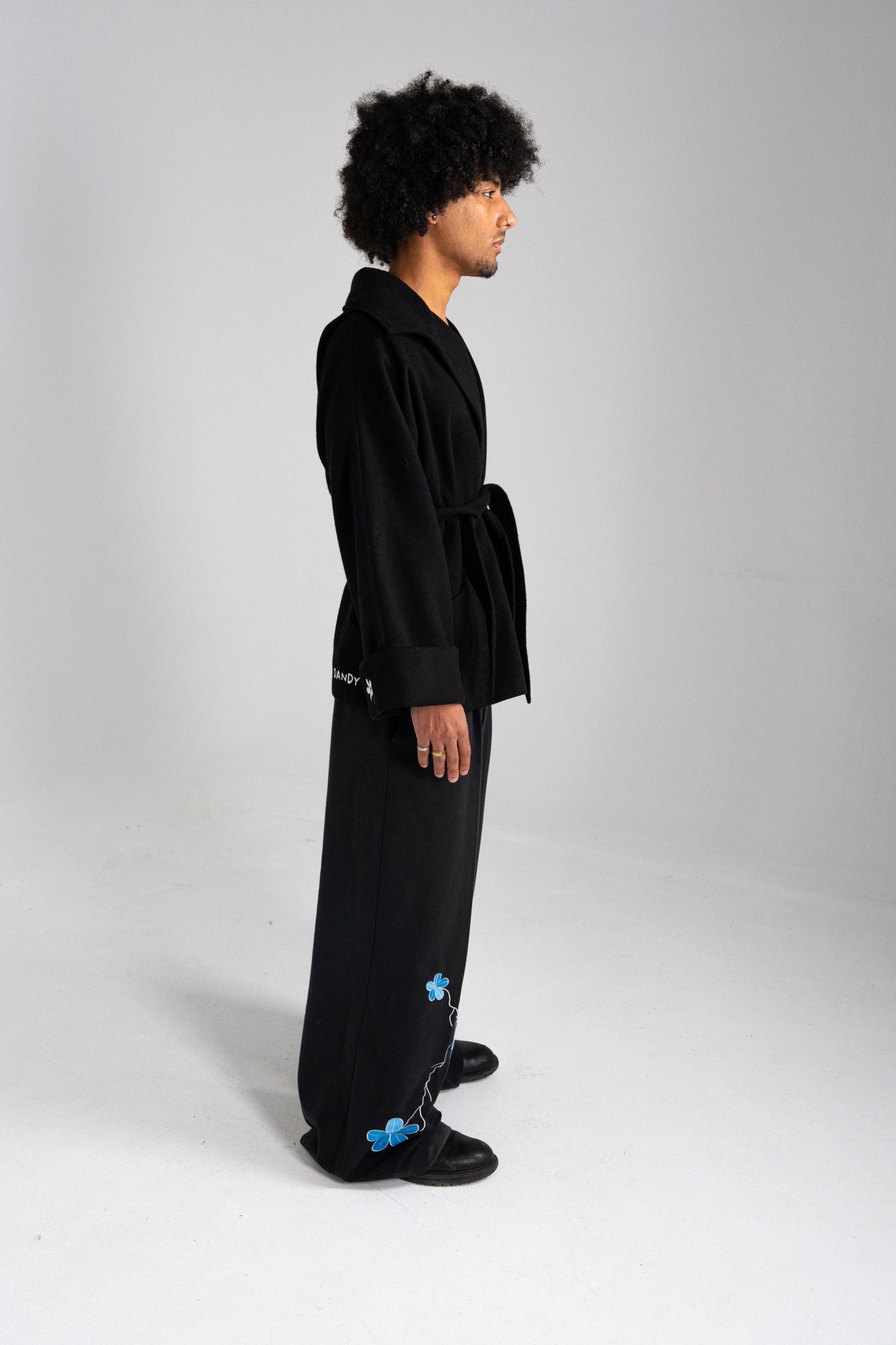 VESTE HAORI  NOIR