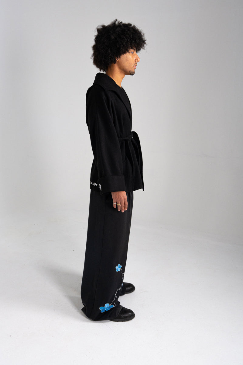 VESTE HAORI  NOIR