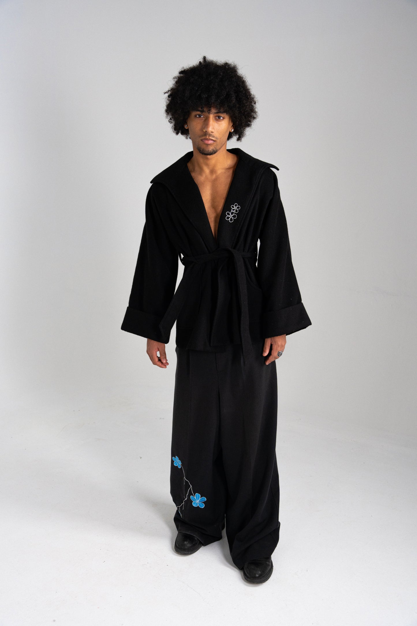 VESTE HAORI  NOIR