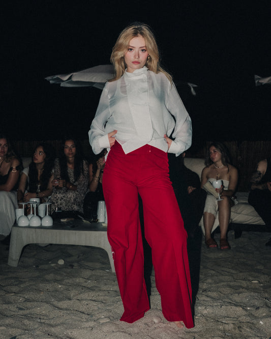 PANTALON ROUGE