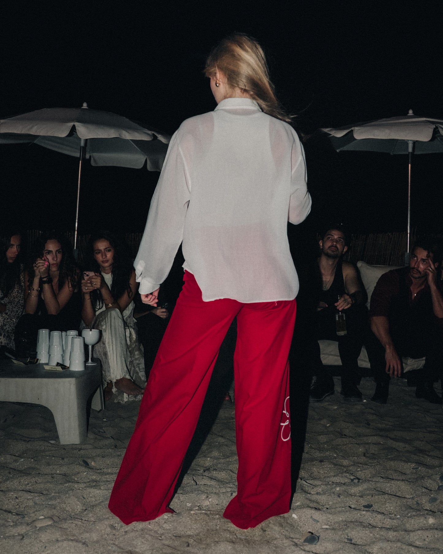 PANTALON ROUGE