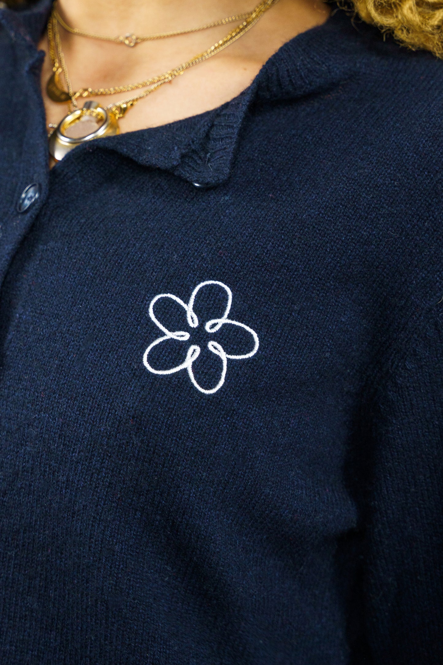 CARDIGAN BLEU NUIT