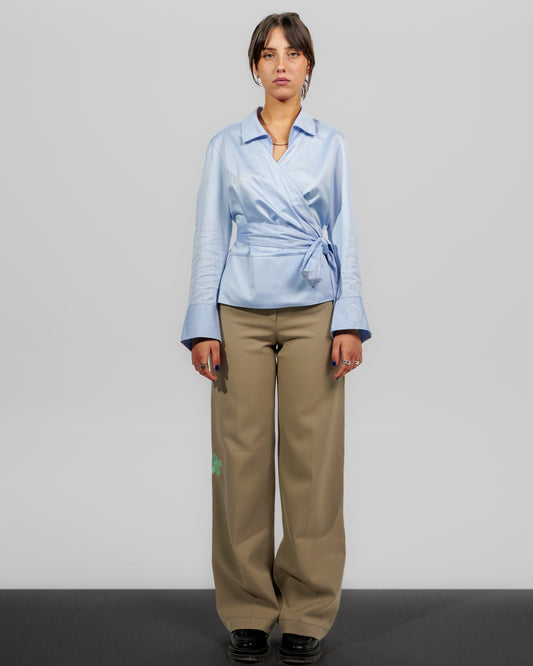 CHEMISE BLEU CIEL